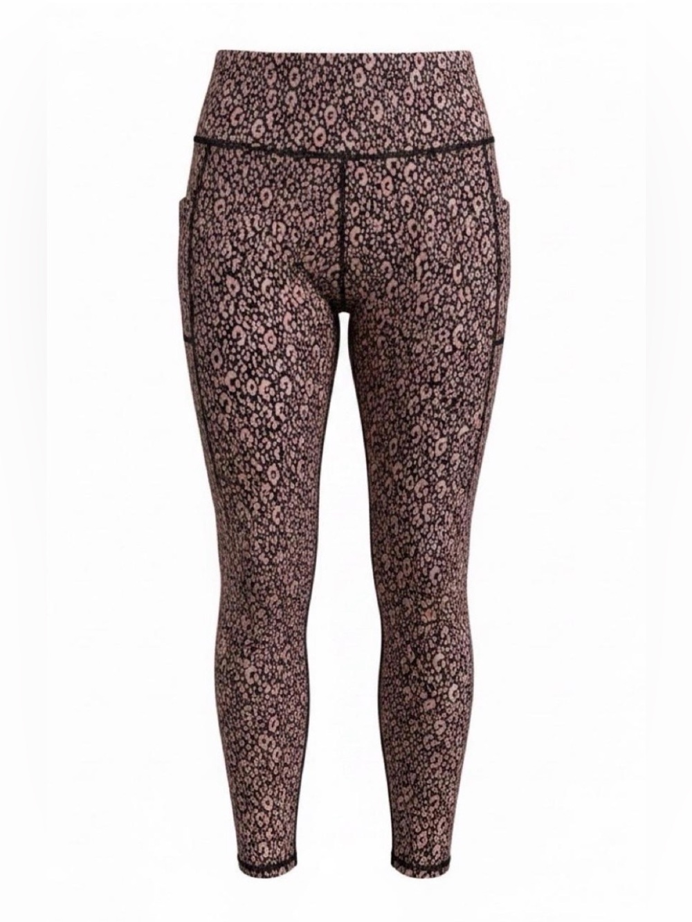 Old navy Leopard Print Active Leggings size small nwt